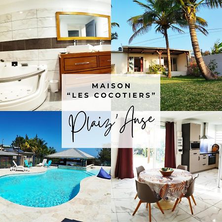 Maison Les Cocotiers De Plaiz'Anse Petite Île Εξωτερικό φωτογραφία